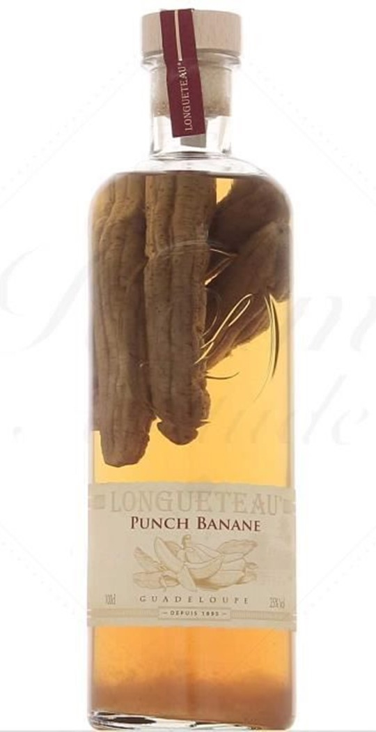Rhum Punch Banane Longueteau