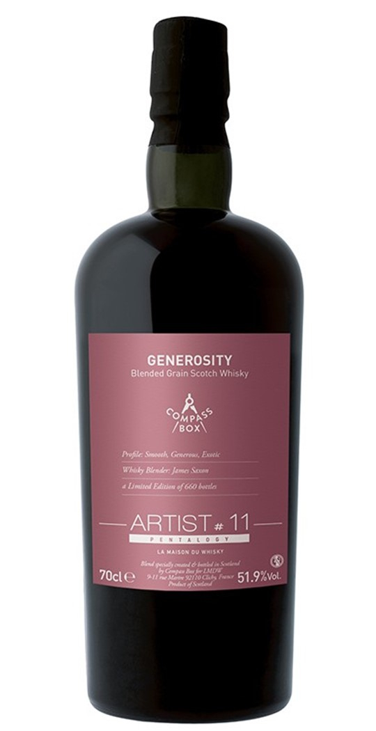 Compass Box Artist Pentalogy Generosity
