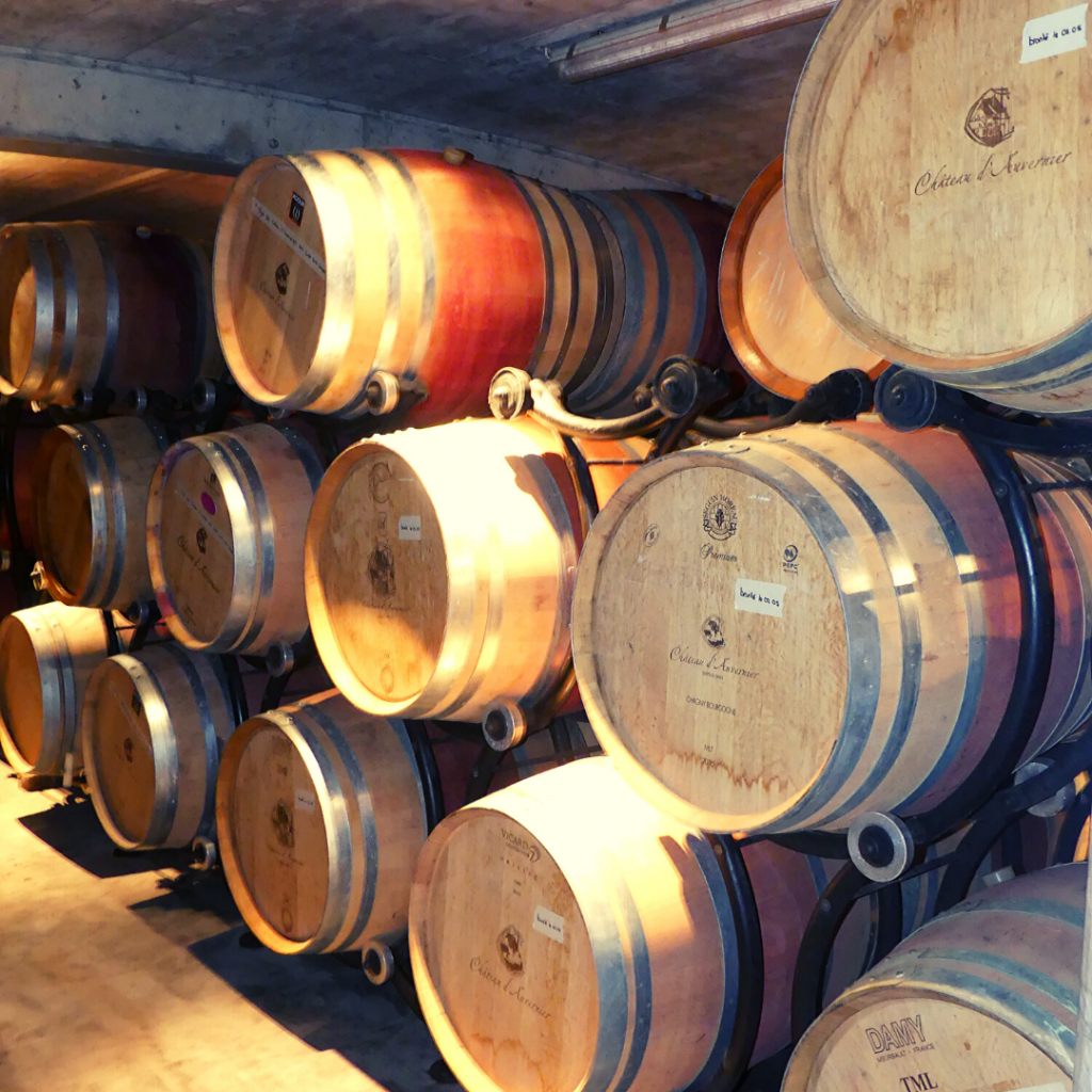 Les caves du Château d'Auvernier, région de Neuchâtel