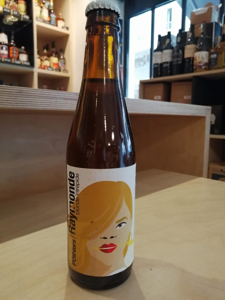 bouteille de bière blonde Raymonde du domaine des Pothiers