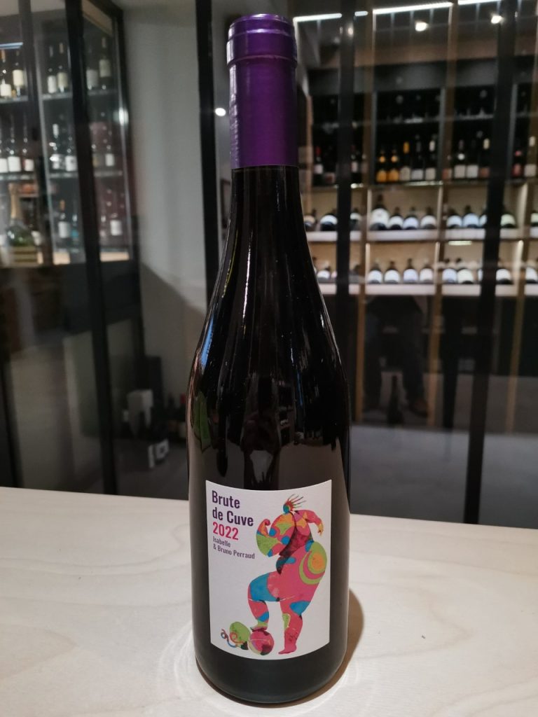 beaujolais nouveau Brute de Cuve 2022 d'Isabelle et Bruno Perraud