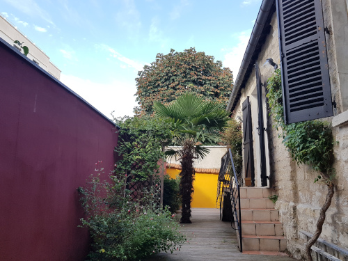 Terrasse sur cour